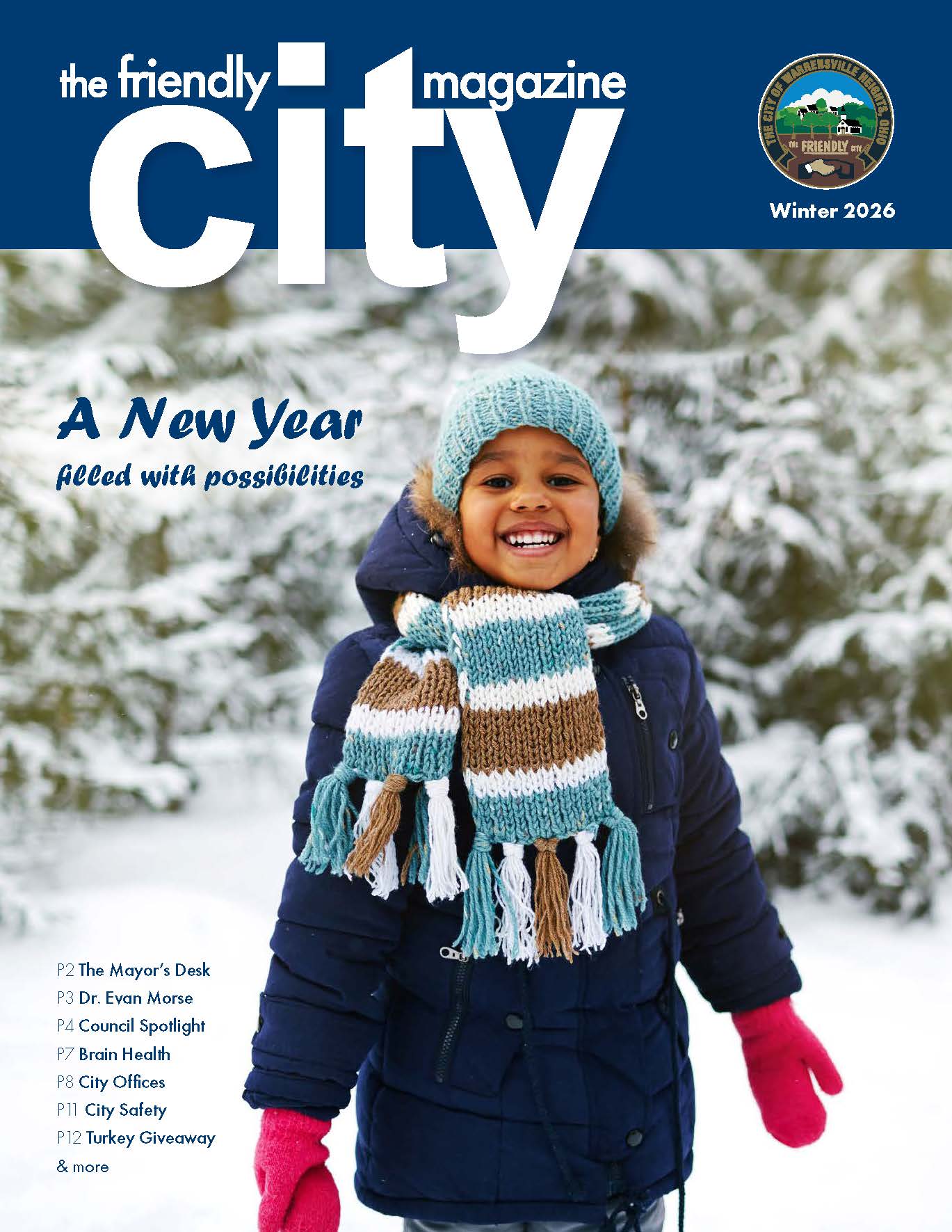 2026 Friendly City Winter Magazine Cover